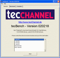 tecChannel Benchmark Suite